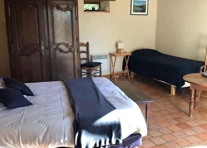 Charmantes Avec Piscine Près De L'abbaye De - Fr-1-410-403 Couette-café *